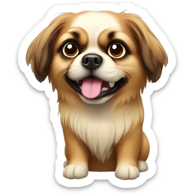 Tibetan spaniel  sticker