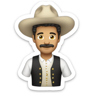 Hombre guapo sticker