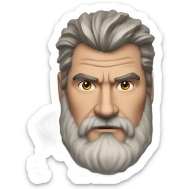 Ray Stevenson (Baylan Skoll) (white beard) sticker