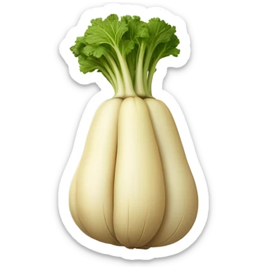 parsnip realistic sticker
