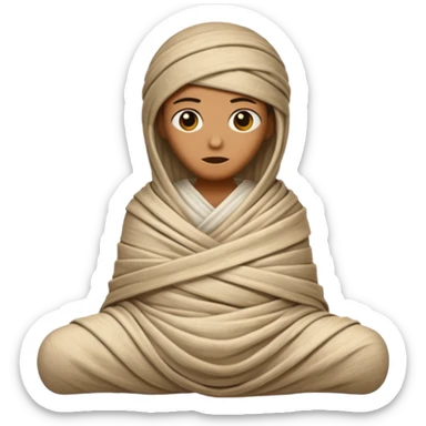 Mummy sticker
