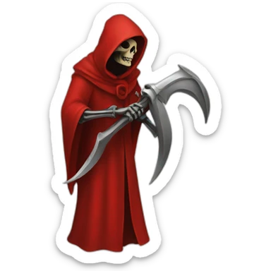 reaper in red sticker