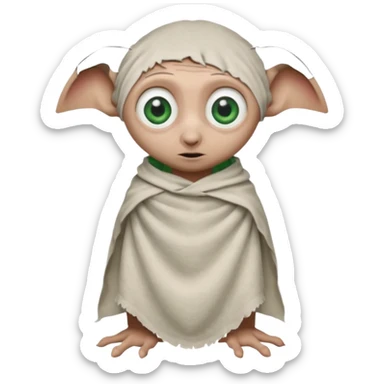 Dobby standing up sticker