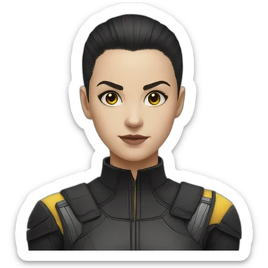 Negasonic Teenage Warhead sticker