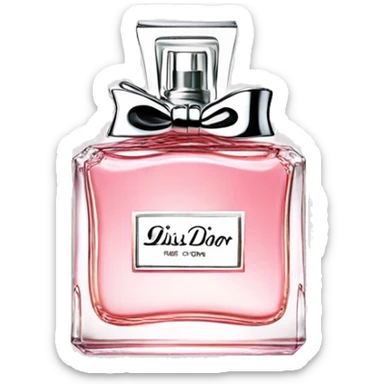 Miss dior perfume sticker