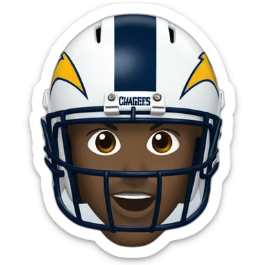 chargers sticker