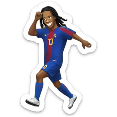 Ronaldinho dancing sticker