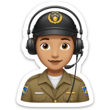 radio operator sticker