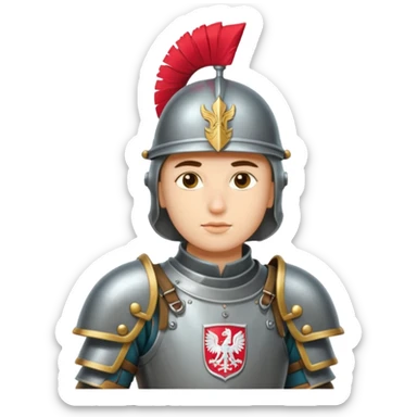 polish husaria miliatry unit sticker