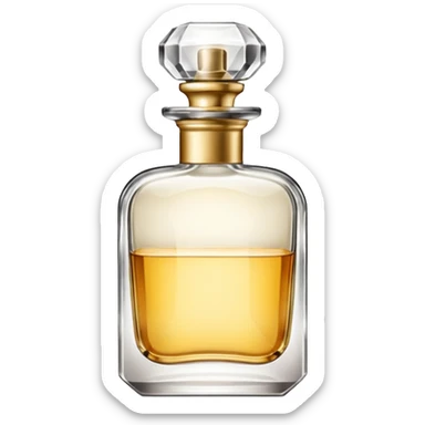 simple perfume sticker