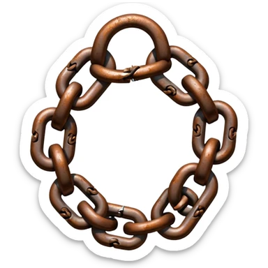 Torture chain sticker