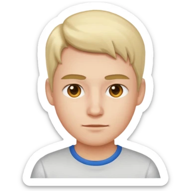 This emoji with a shirt 👈 sticker