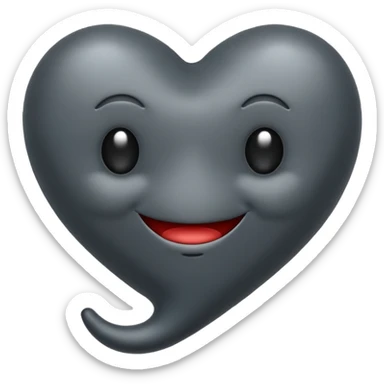 An emoji symbolizing a prostate sticker