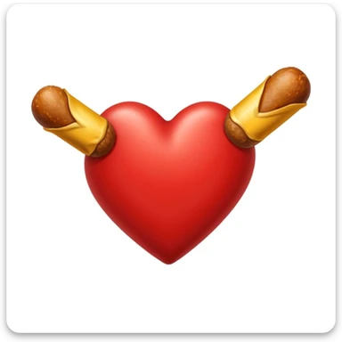 Corazon con bangers de Venezuela sticker