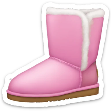 Uggs pink sticker
