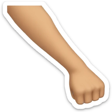 Right arm flex sticker