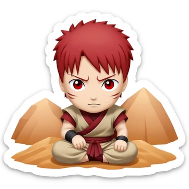 Gaara Emoji sticker