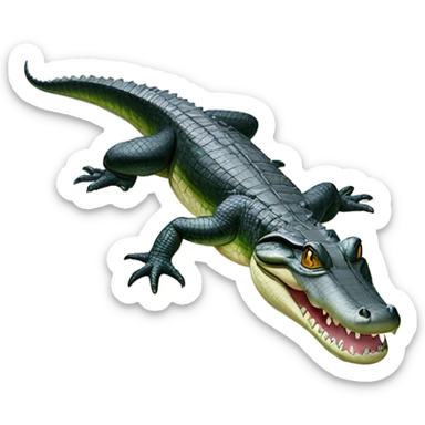 American alligator  sticker