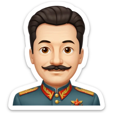 Stalin, cute sticker