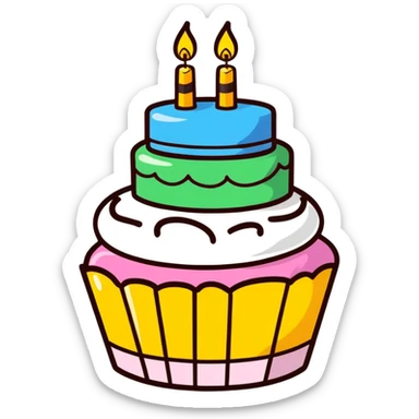 Happy bday  sticker