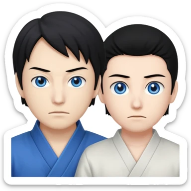 satoru gojo vs suguru geto sticker