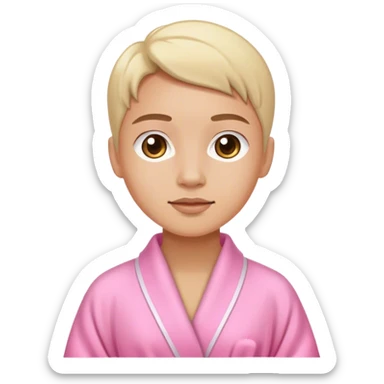 Light Pink spa day sticker