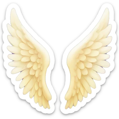 angel wings sticker