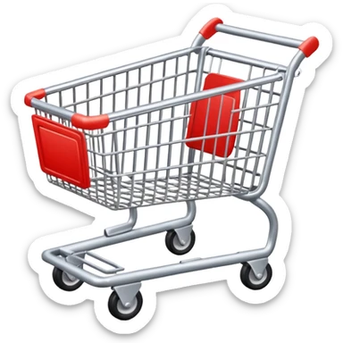 shoping cart sticker