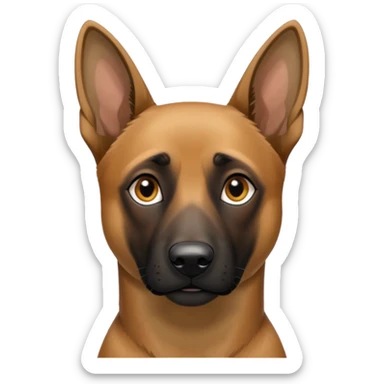 Belgian malinoise sticker