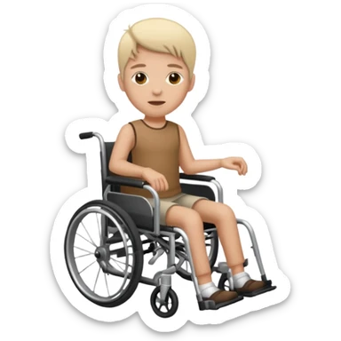 discapacidad fisica sticker