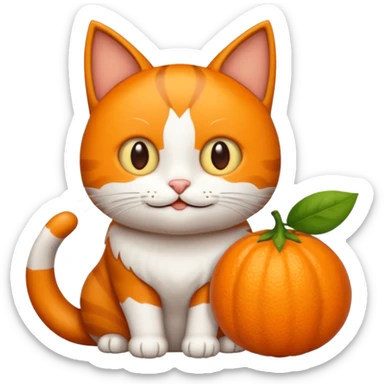 Crie a imagem de uma gato sorridente sticker