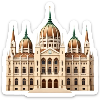 Hungarian Parliament Building sticker