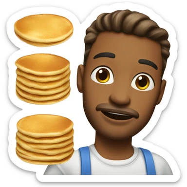 Pancakes sticker