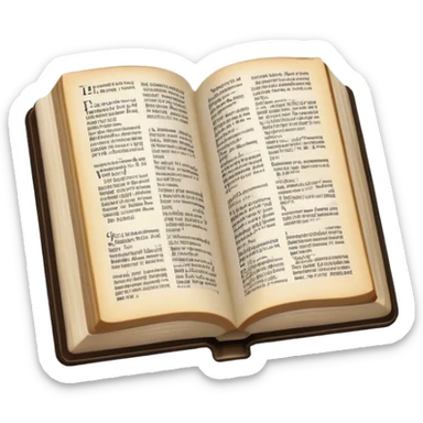 Bible sticker
