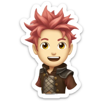 Natsu dragnel  sticker