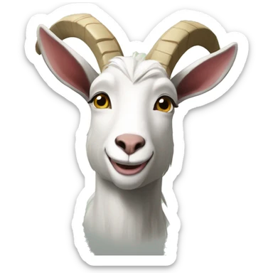 Goat simulator sticker