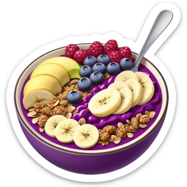 açai bowl sticker