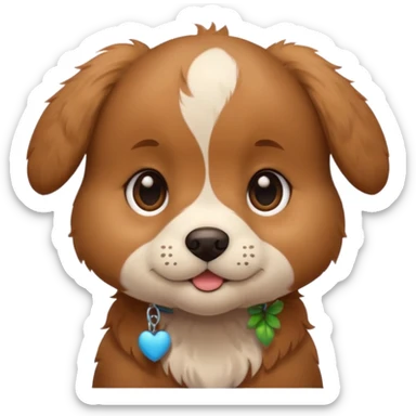 love eyes puppy sticker