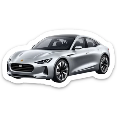 xiaomi yu7 car Silver sticker