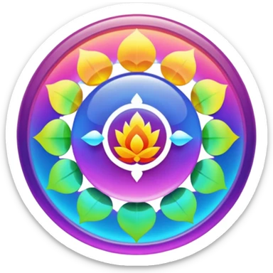 Chakra sticker