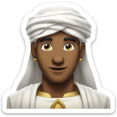 Aladdin from Magi the labyrinth of magic sticker