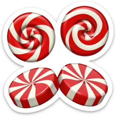 Red Peppermint sticker