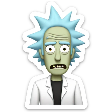 rick sanchez sticker