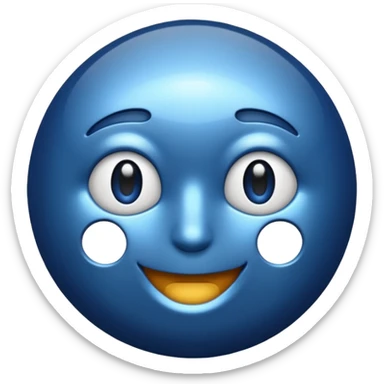 Make exactly as the cross is. Make the blue a little darker. ☩ The emoji is for X.  sticker