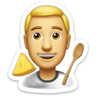 Polenta magica dolar sticker