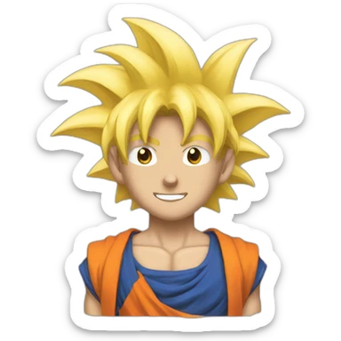 goku transgender sticker
