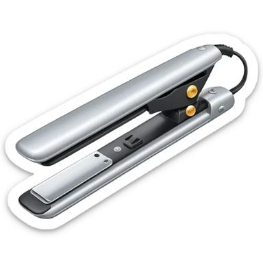 Plancha para el pelo sticker