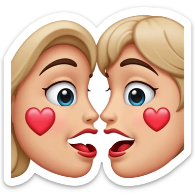 Beso 
 sticker