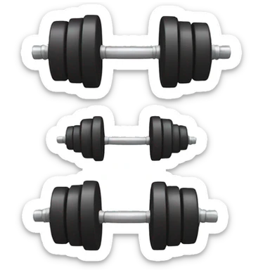 Dumbbell emoji sticker