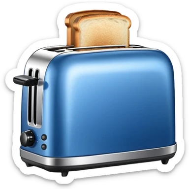 blue toaster sticker